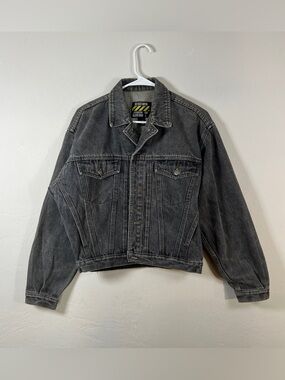 Vintage Y2K Boxy Denim Jacket Big Rock Canyon Western Jean Jacket Large